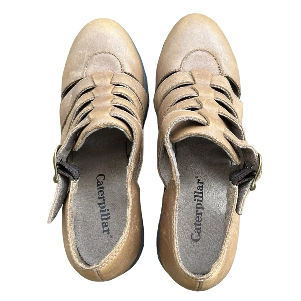 Caterpillar CAT Fisherman‎ Chunky Heeled Sandals in Canyon 7